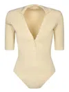 Jacquemus Yauco Yellow Bodysuit