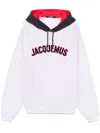 Jacquemus Light Grey Le Hoodie Baseball Sweatshirt Men