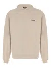 Jacquemus Ribbed Hooded Sweater Featuring Gros Grain