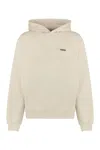 Jacquemus Mens Beige Le Hoodie Gros Grain Brand-tab Cotton-jersey Hoody