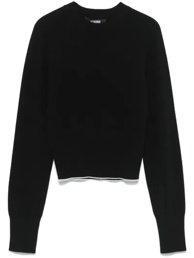 Jacquemus Sweaters In Black