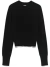 Jacquemus Sweaters In Black