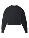 Jacquemus Sweater With Embroidered Logo On The Back In Black