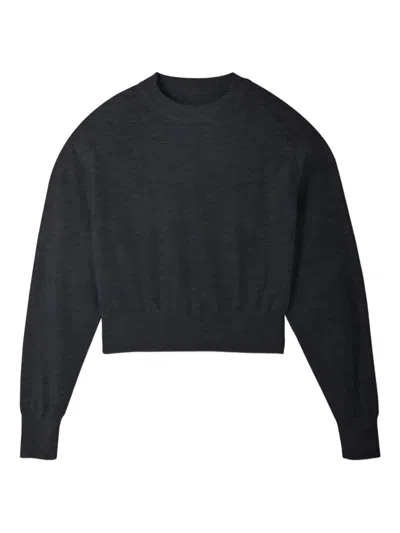 JACQUEMUS JACQUEMUS SWEATER WITH EMBROIDERED LOGO ON THE BACK