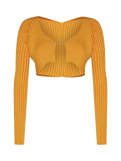 Jacquemus Sweaters In Light Orange