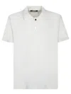 Jacquemus White Polo Sweater With Unique Button Closure In White
