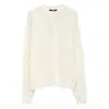 Jacquemus Embroidered-detail Crew Neck Jumper In White