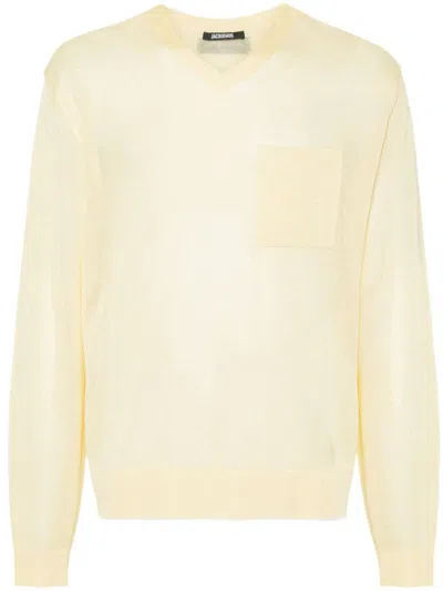 Jacquemus Sweaters In Yellow
