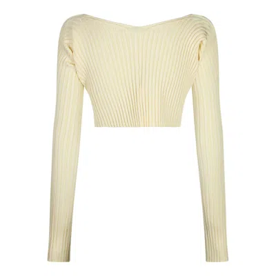 Jacquemus Sweaters In Yellow