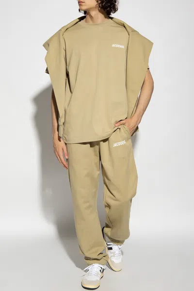 Jacquemus Joggers In Green