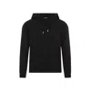 Jacquemus The Gros Grain Cropped Hooded Sweatshirt In Black