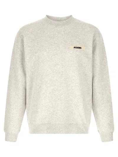 Jacquemus Sweatshirt In Gray