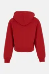 Jacquemus Hoodie With Logo Patch In Red