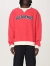 Jacquemus Baseball Sweatshirt In Red