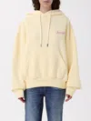 Jacquemus Women Le Hoodie Corto In Yellow