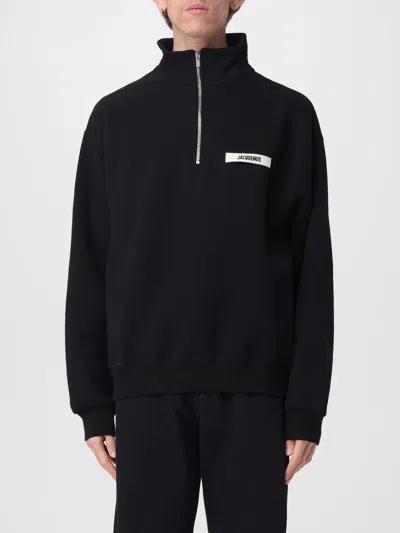 JACQUEMUS JACQUEMUS COTTON ZIP HOODIE,H87841002