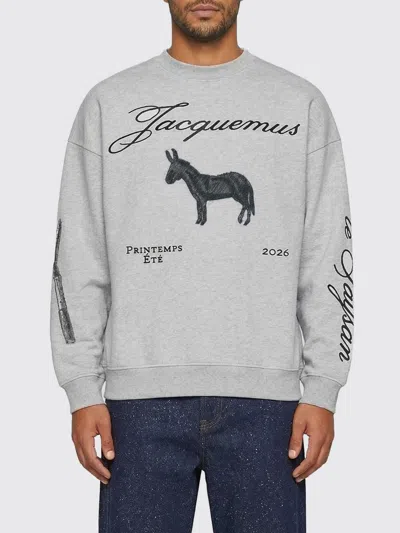 Jacquemus Sweatshirt Men  In Gray