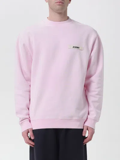 JACQUEMUS JACQUEMUS SWEATSHIRT MEN COLOR PINK,H89591010