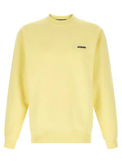 Jacquemus Sweatshirt In Yellow
