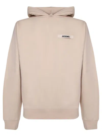 Jacquemus Sweatshirts In Beige