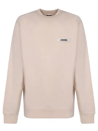 Jacquemus Sweatshirts In Beige