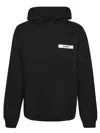 Jacquemus Le Hoodie Gros Grain Sweatshirt In Black