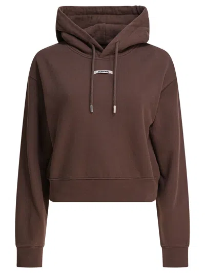 Jacquemus Sweatshirts Brown