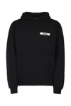 Jacquemus Hooded Long Sleeve Knitwear With Ribbed Cuffs In Multi