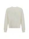 Jacquemus Embroidered-detail Crew Neck Jumper In White