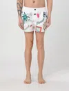 Jacquemus Le Maillot Puntini Swim Shorts In Beige