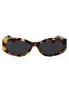 Jacquemus Ovalo Sunglasses In Brown