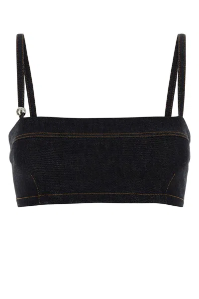 Jacquemus T-shirt In Blue