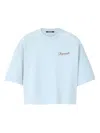 Jacquemus The Short T-shirts Clothing In Blue