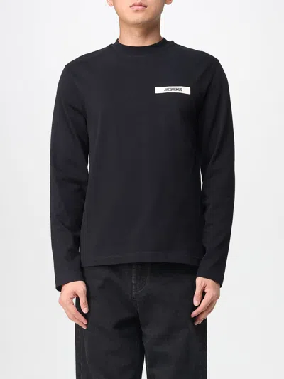 JACQUEMUS T-SHIRT JACQUEMUS MEN COLOR BLACK,H18548002