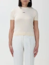 Jacquemus T-shirt  Woman Color Beige