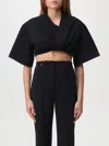 Jacquemus Women Le T-shirt Bahia Court In Schwarz