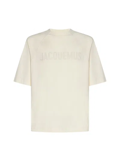 Jacquemus T-shirt In Light Beige