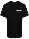 Jacquemus Gros Grain Crewneck T-shirt In Black