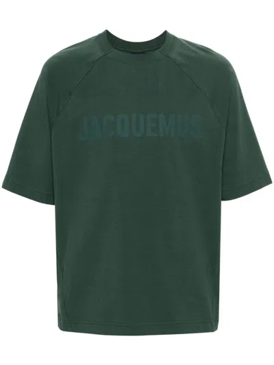 Jacquemus T-shirt Logo In Green