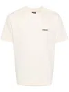 Jacquemus T-shirt Logo In Neutral