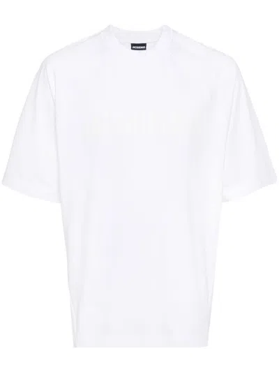 Jacquemus T-shirt Logo In White