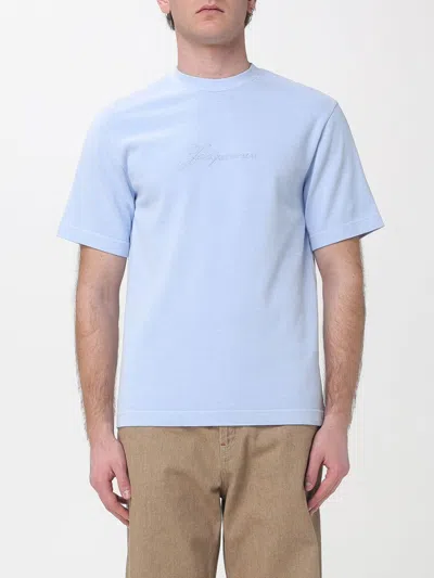 Jacquemus T-shirt Men  In Blue