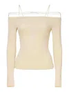 Jacquemus Le T-shirt Sierra In Blanco