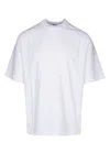 Jacquemus Typo Logo Crewneck T-shirt In White