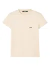 Jacquemus Crewneck Short Sleeve Straight Fit Top In Neutral