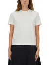 Jacquemus T-shirt With Embroidered "j" In White