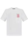 Jacquemus Esquimau Print T-shirt In Ice Print White