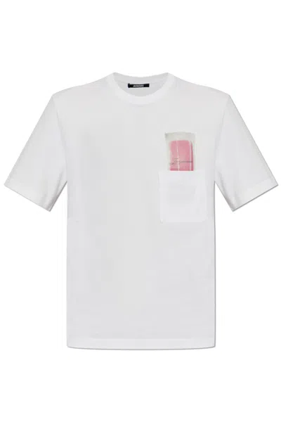 Jacquemus Esquimau Print T-shirt In White