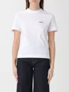 Jacquemus Cotton T-shirts With Logo In White
