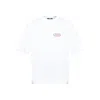 Jacquemus Mens Station Patch White Stazione Brand-patch Cotton-jersey T-shirt In White